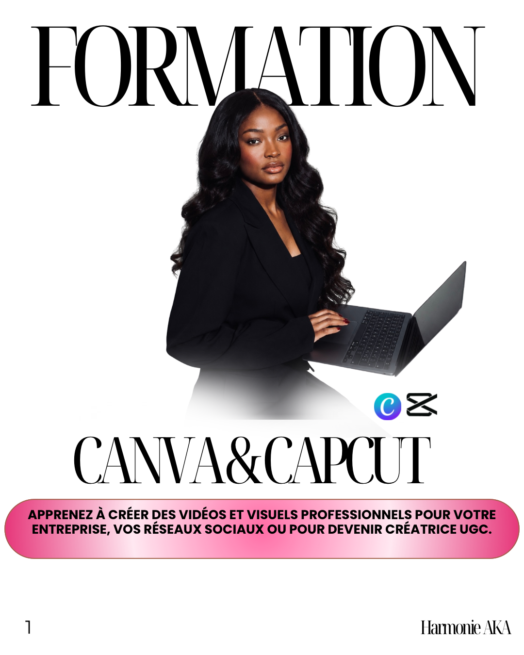 Template Canva – Formation Canva & CapCut