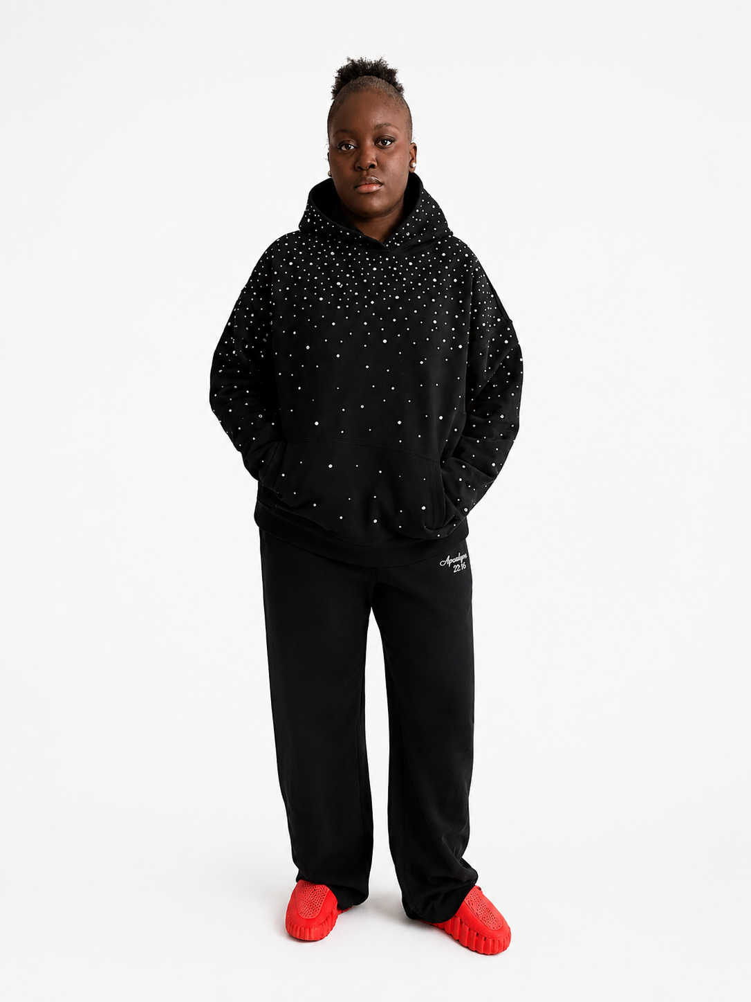 FAITH DESIGN - pantalon noir homme apocalypse