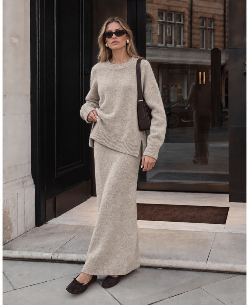 Ensemble en maille « Élégance »