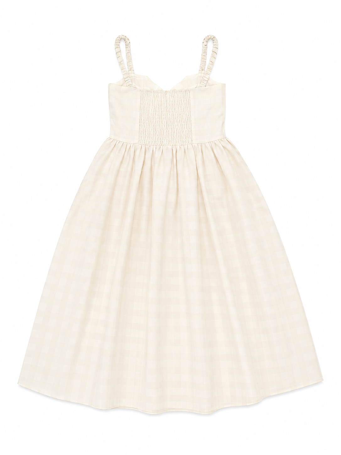 Robe élégance Nœud – Crème Faith sélection