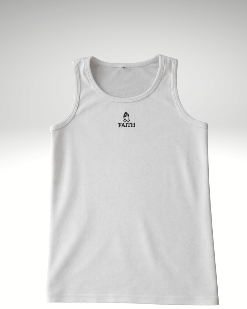 FAITH DESIGN - Débardeur femme "Mains en prière"