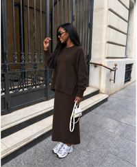 Ensemble en maille « Élégance »