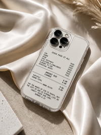 Coque “Jesus Paid It All” – Transparente ✝️