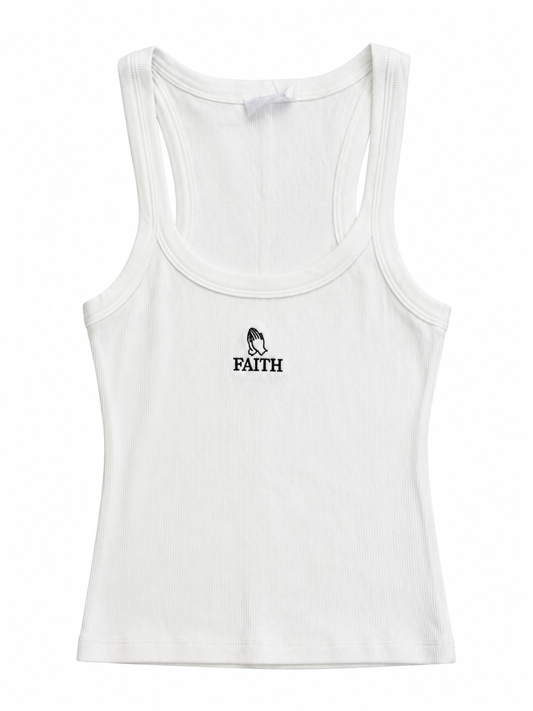 FAITH DESIGN - Débardeur femme "Mains en prière"
