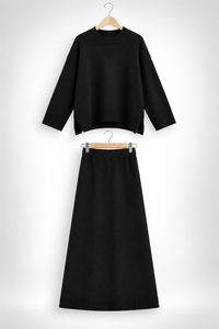 Ensemble en maille « Élégance »