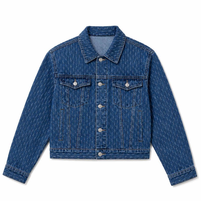 FAITH SELECTION - veste Demin avec strass  - Femme