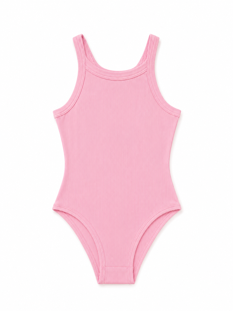 Body côtelé rose pastel Faith-sélection