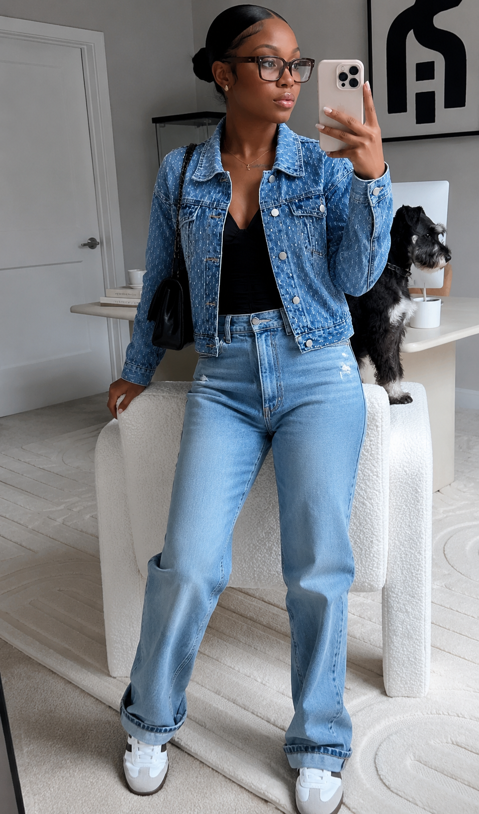 Veste en Jean Bleu – Faith Sélection