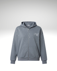 FAITH DESIGN - sweat zippé homme  "l'étoile brillante du matin"