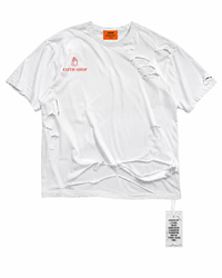 UNCURSED – T-shirt Oversize homme Déchiré