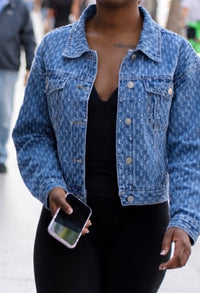Veste en Jean Bleu – Faith Sélection