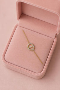 Bracelet doré en acier inoxydable